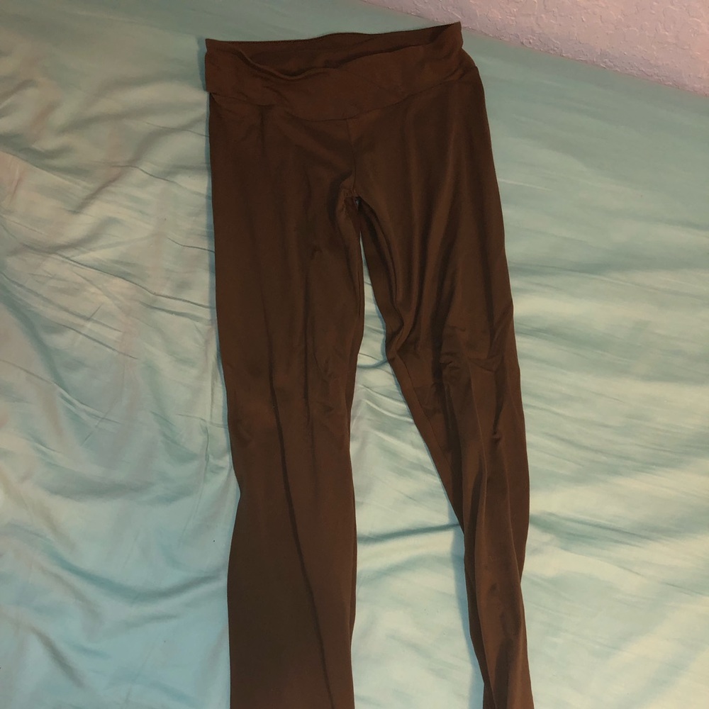 Olive green celestial bodiez leggings